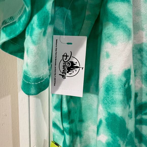 NEW Disney Star Wars Grogu Mandalorian Tie Dye T-Shirt Green - Picture 4 of 7
